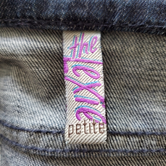 7 For All Mankind "Lexie Petite" Blue Jeans - Picture 4 of 4